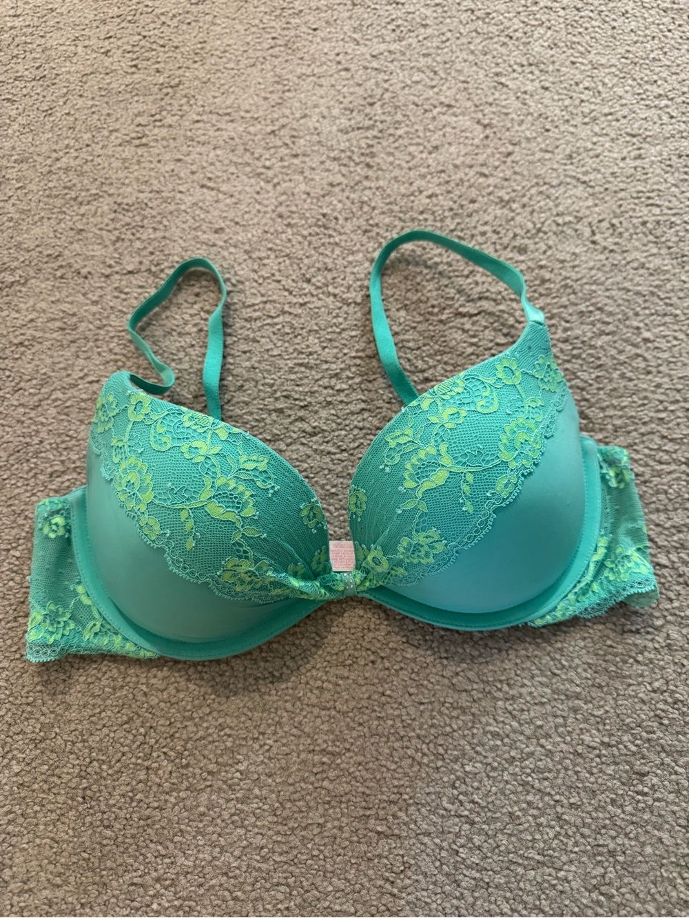 Victoria’s Secret Lace Padded Demi Push-Up Bra